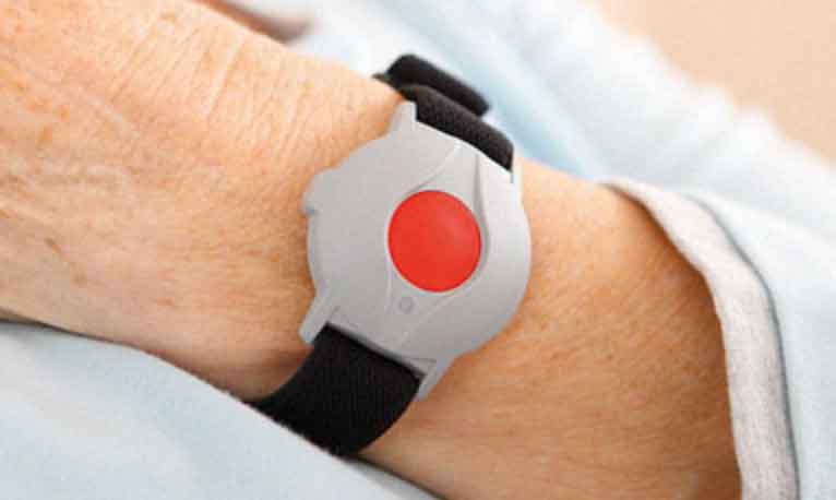Seniors alert scheme bracelet