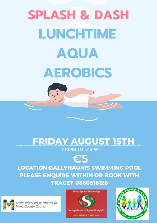 Lunchtime aqua aerobics